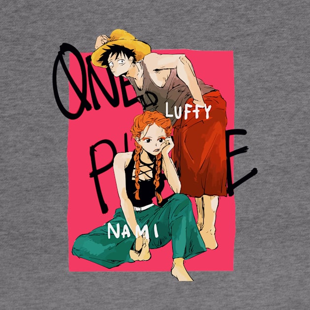 Nami Luffy One Piece Fashion by KDungUniversal